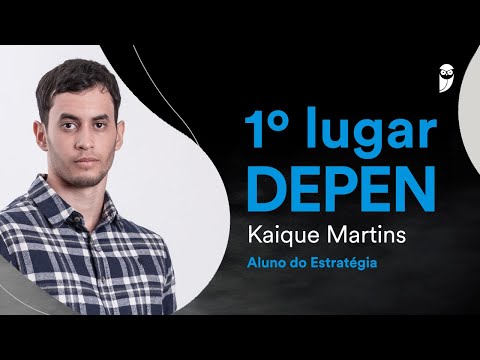 Entrevista: 1º Colocado DEPEN - Kaique Martins