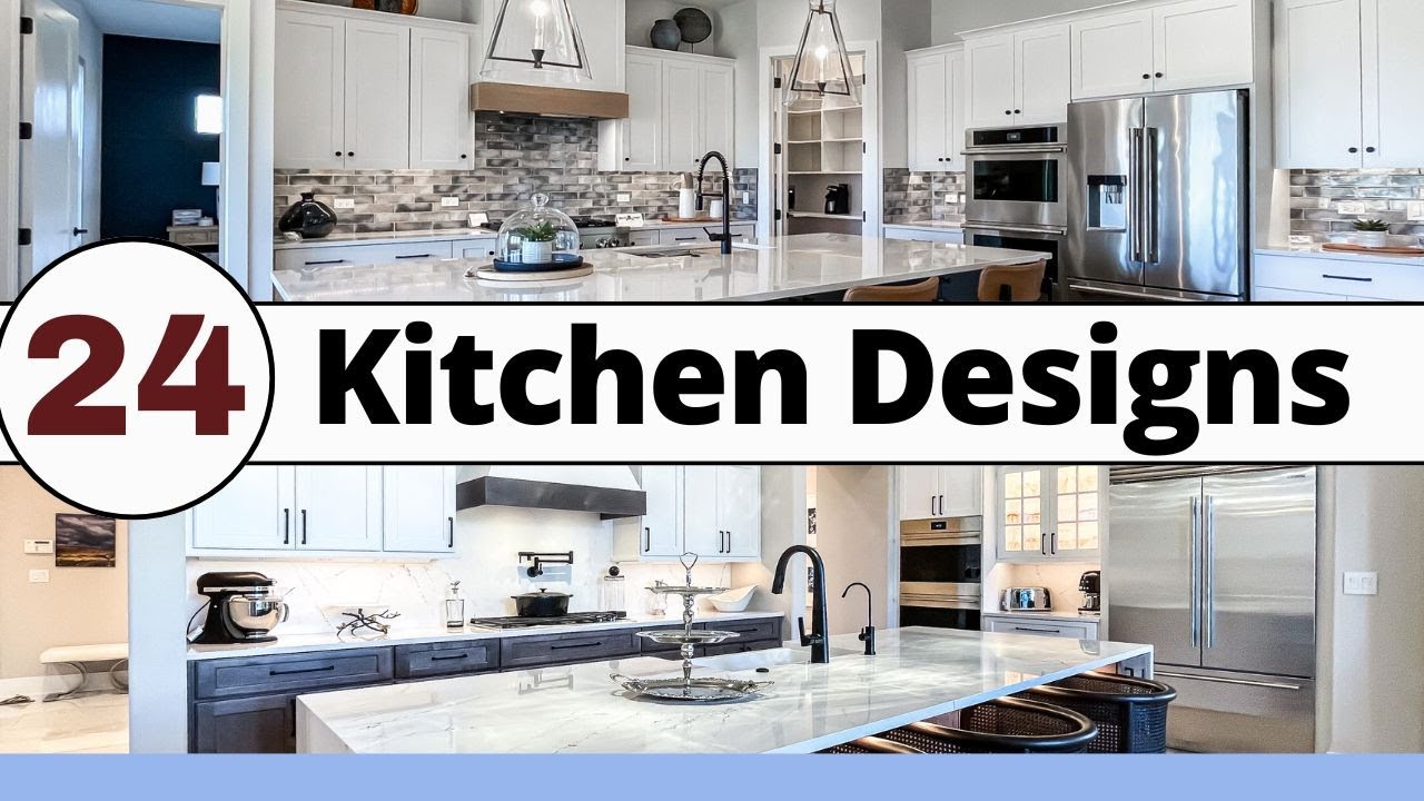 24 GORGEOUS Kitchen Designs & Remodel Makeovers!