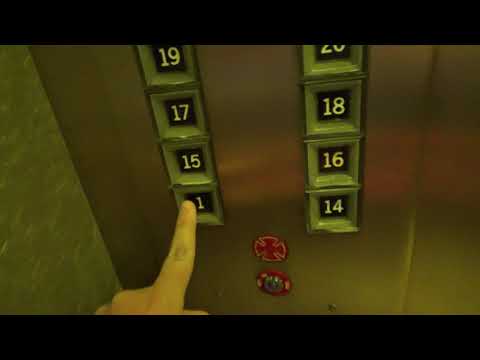 ORIGINAL 1957 Otis Touch Autotronic HIGH RISE Traction Elevators at 621 17th Street in Denver, CO