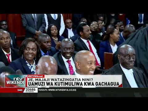 Uamuzi wa kutimuliwa kwa Rigathi Gachagua kama naibu rais kufanywa kesho Jumatatu