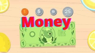 💰💰 Learning money for kids – USA currency – Money for children – first grade learning Money 💰 ￼ gameplay video by ninabyr, 4:03 duration