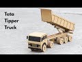 How To Make RC Tipper Truck From Cardboard Very Simple