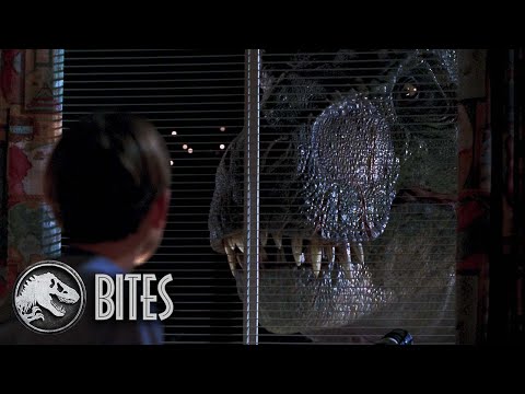 The T. rex Stares Down A Child | Jurassic World Bites #shorts