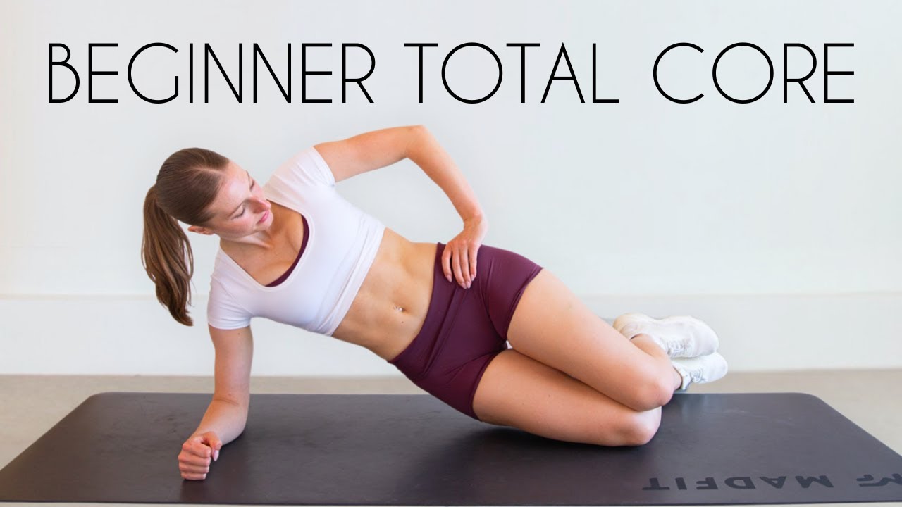10 MIN BEGINNER TOTAL CORE WORKOUT - No Equipment - YouTube