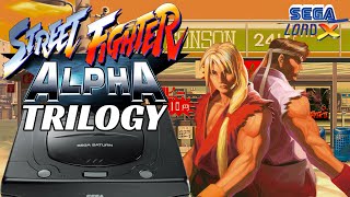 Street Fighter Alpha Trilogy - Sega Saturn Review Compilation