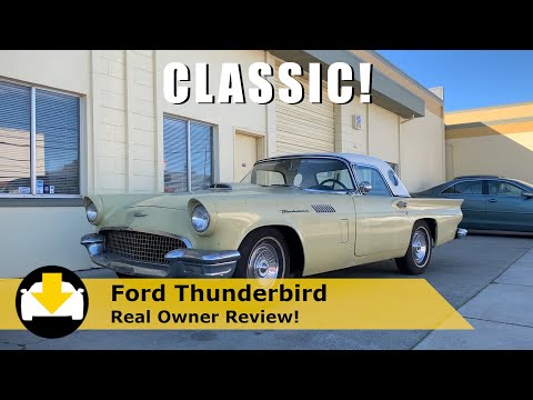 Thumbnail for 1957 Thunderbird Owner Review: What’s it like to own a 60 yr old car? by 1957 Ford