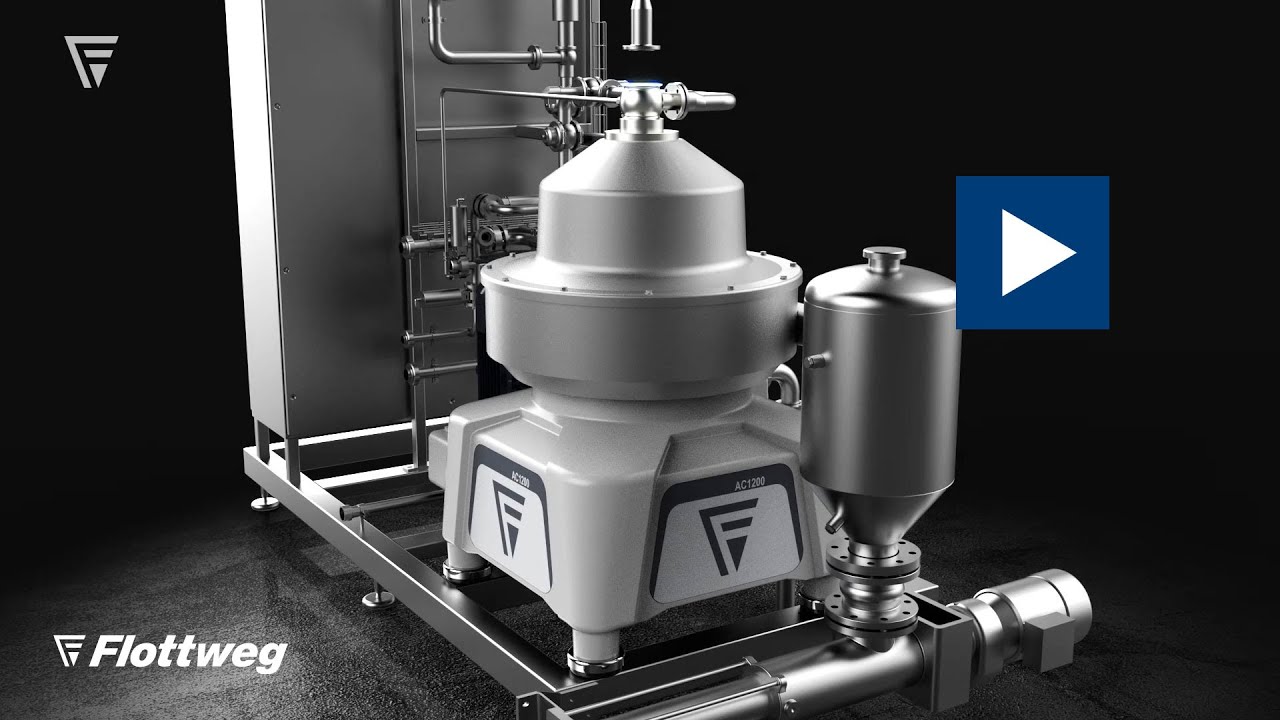 Flottweg 2-phase Separator / Disc Stack Centrifuge