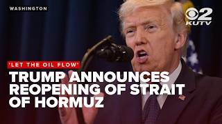 'Let the oil flow!': Trump says US makes deal with Iran to end war, open Strait of Hormuz