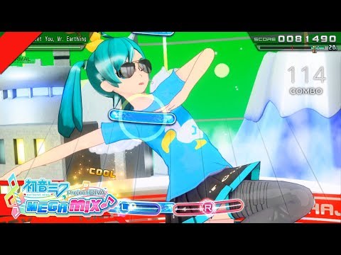 Hatsune Miku: Project DIVA Mega Mix - 85 Minute Playthrough [Switch]