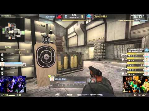 eLevate akiS double (team) nade kill