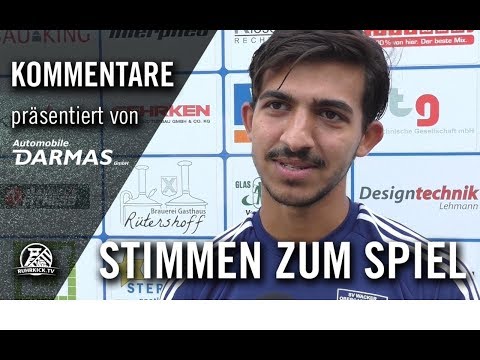 Die Stimmen zum Spiel | SV Wacker Obercastrop - SV Vestia Disteln (2. Spieltag, Bezirksliga)