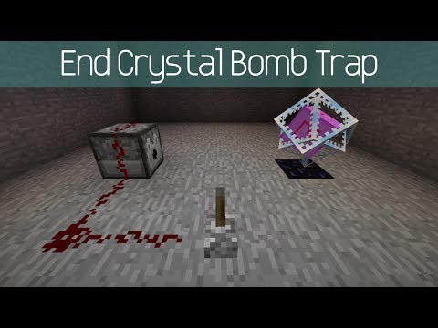 Minecraft End Crystal Trap