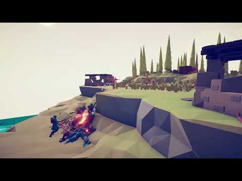 CAN 250x WW2 FRENCH ARMY CAPTURE ENEMY BASE? - Totally Accurate Battle Simulator TABS