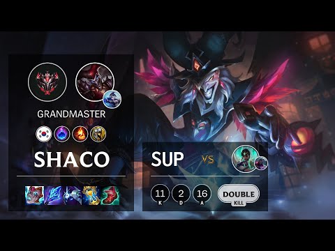 Shaco Support vs Karma - KR Grandmaster Patch 11.12