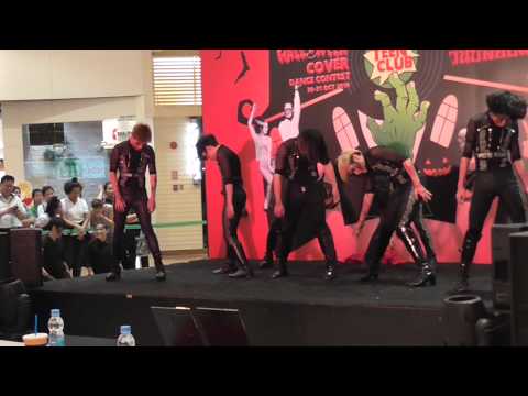 141031 EXODIA cover After School - Flashback + Heartbeat @Teen Pointer Halloween Fest 2014