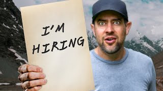 Emmett is leaving me - I'm hiring a full time editor