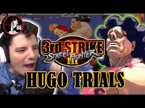 Street Fighter III 3rd Strike Trials!! Hugo Complete!