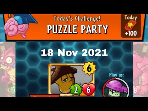 Puzzle party, 18 Nov 2021, Pvz Heroes