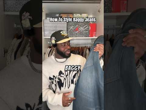 How To Style Baggy Jeans #jeans #styling #stylingtips #fashion #streetwear #outfitinspo