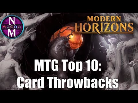 MTG Top 10: Modern Horizons Card Throwbacks/References | Magic: the Gathering | Episode 170