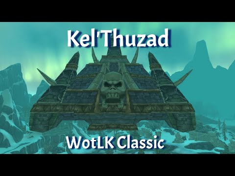 Kel'Thuzad--Naxxramas 10--Unholy Death Knight Gameplay--WotLK Classic
