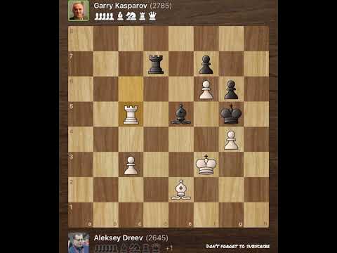 Aleksey Dreev vs Garry Kasparov • PCA Grand Prix, 1996