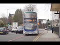 United Kingdom Manchester Double Decker Bus 67 Ride From Eccles Old Road To Blackfriars Bridge