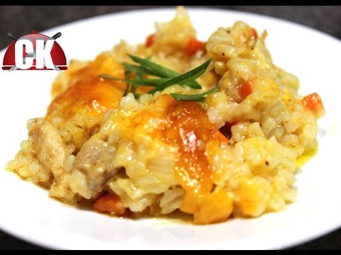 How to make Cheesy Chicken and Rice - Chef Kendra's Easy Cooking!
