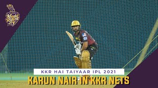 Karun Nair getting ready for IPL 2021 | KKR Hai Taiyaar