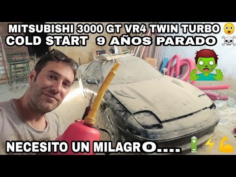 9 AÑOS PARADO ☠️ARRANCARÁ MITSUBISHI 3000 GT VR4? First start in 9 years⚡Cold Start