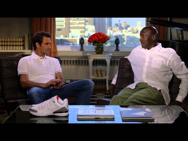 roger federer and michael jordan shoes