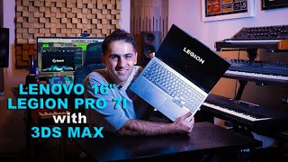3Ds Max Rendering on Lenovo Legion Pro 7i: [Performance Quick Test]