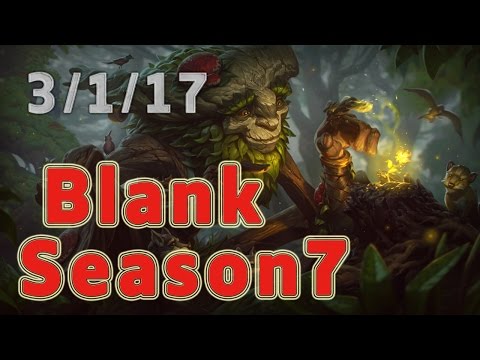 SKT T1 Blank Ivern Jungle vs Nidalee Patch 7.8