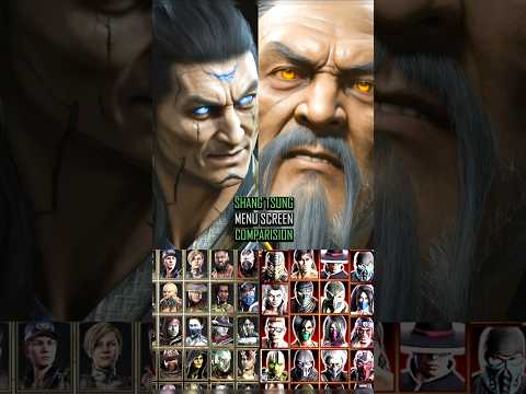 Shang Tsung Character Selection in  Mk9 , Mk11 and Mk1 Khaos Reigns #mortalkombat1havik