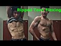 15 Year Old Bodybuilder Flexing | Huge Arm Pump