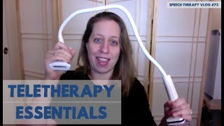 Teletherapy Speech Therapy Essentials