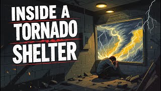What would happen if you stay a day inside a tornado shelter