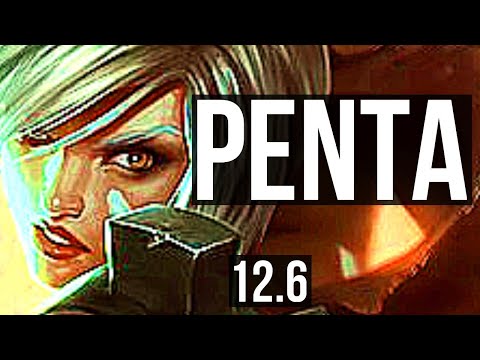 RIVEN vs URGOT (TOP) | Penta, 1.6M mastery, Legendary | NA Master | 12.6