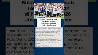 Bukan Lawan, Musuh Terbesar Jerman di Piala Dunia 2026 Justru Ular Berbisa