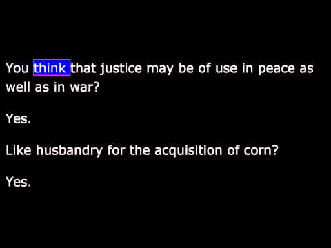 The Republic by Plato - Book I - Part 1