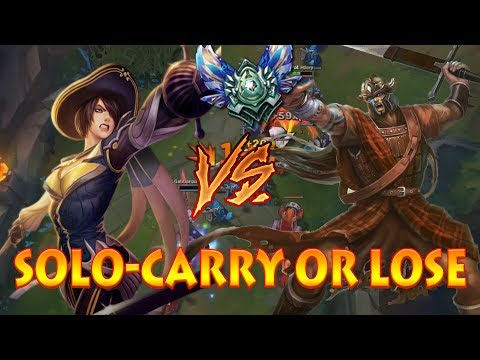 TRYNDAMERE VS FIORA TOP: DIAMOND SOLOQ - MUST SOLOCARRY OR I WILL LOSE [Patch 7.11]