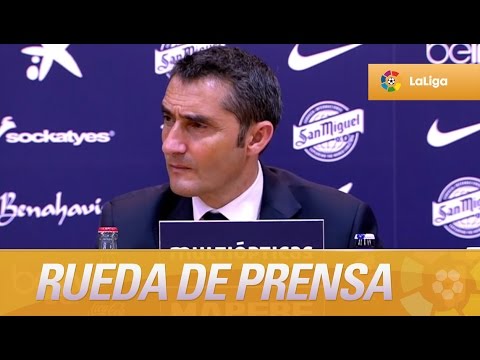 Ernesto Valverde: "Esta victoria tiene un valor incalculable"