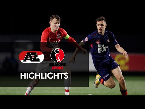 Highlights Jong AZ - Helmond Sport | Keuken Kampioen Divisie