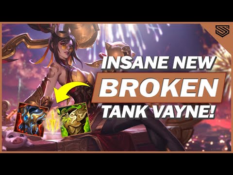 TANK VAYNE IS STUPID AND BROKEN 🔥 UNKILLABLE CARRY 50K+ DAMAGE - Wild Rift Patch 4.1 Gameplay