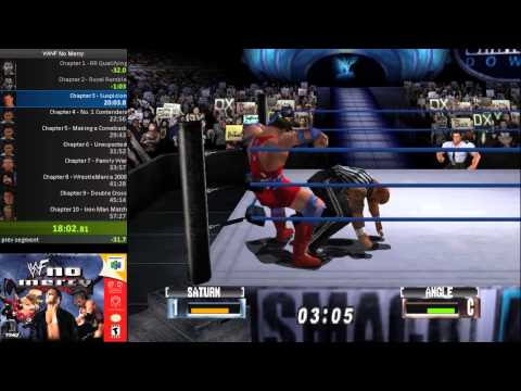 WWF No Mercy - WWF Championship Path - 100% No Losses (PB/WR RUN)