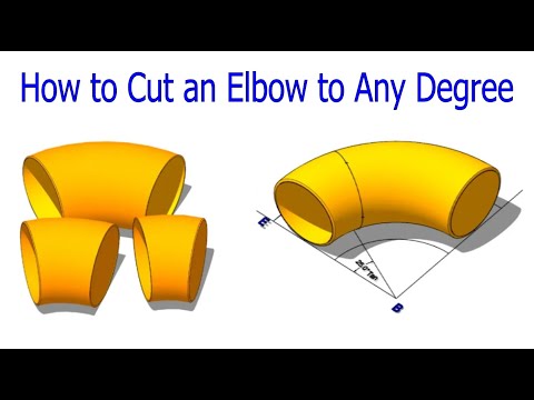 FIT UP AND INSPECTION OF ELBOWS OF ANY DEGREE WITH TWO RIGHT ANGLES