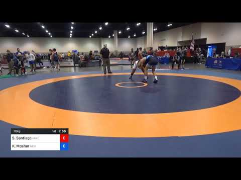 70 Kg Consolation Sonny Santiago Unattached Vs Kyle Mosher New York City RTC