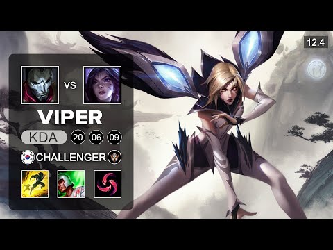 EDG Viper Kai'Sa ADC vs Jhin   KR Challenger   Season 12 Patch 12 4