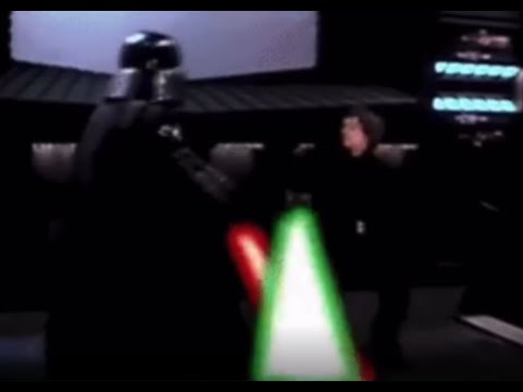Luke vs Darth Vader -- [DELETED SCENE] Return of the Jedi