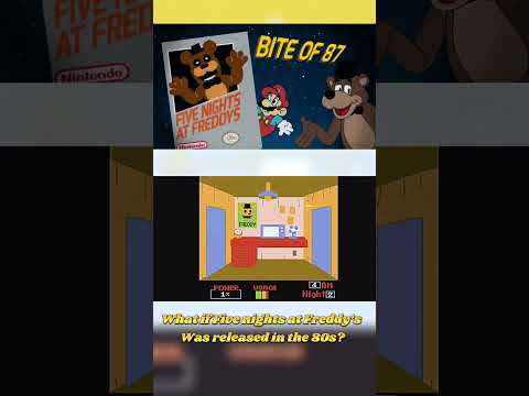 What if FNAF was made in the 80s? #fnaf #for you #90s #lostmedia #80s#mario #videogames